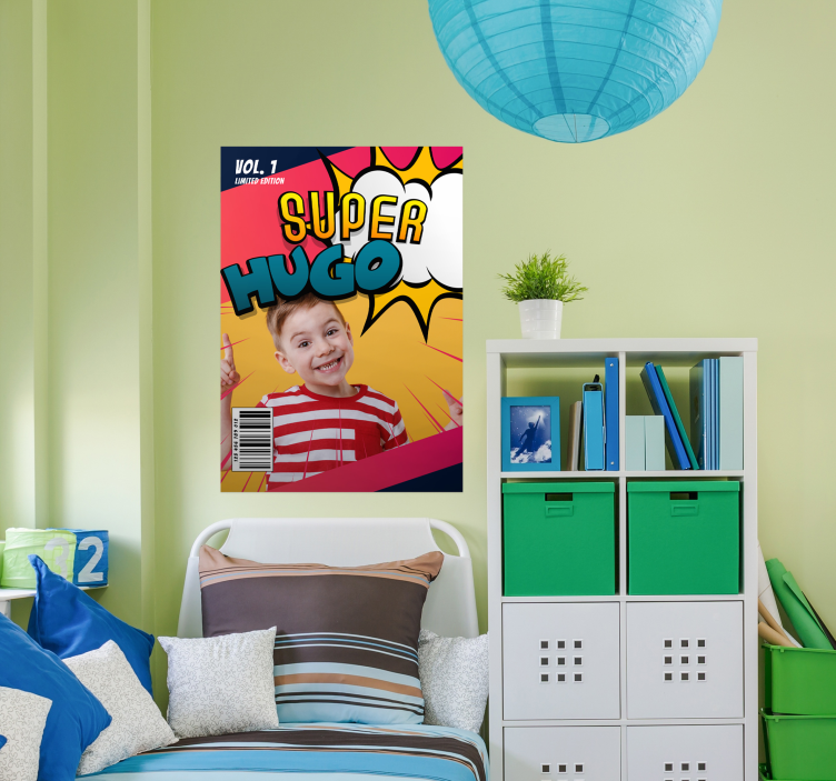 Impresión de póster cómico personalizado - TenVinilo