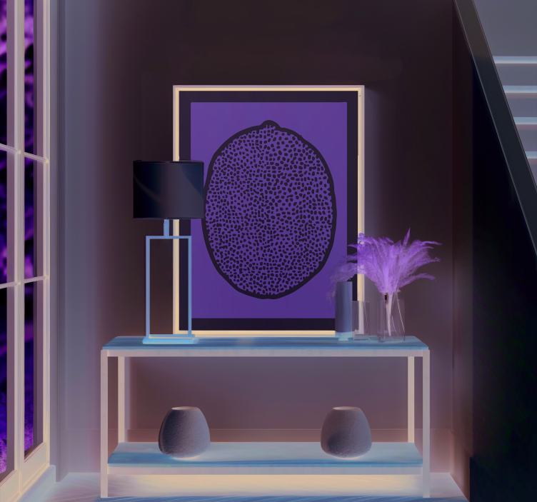 Poster nórdico rodajas de lima - TenVinilo