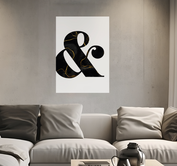 Poster salón & símbolo - TenVinilo