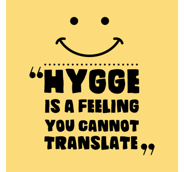 Poster habitación juvenil hygge es sentir - TenVinilo