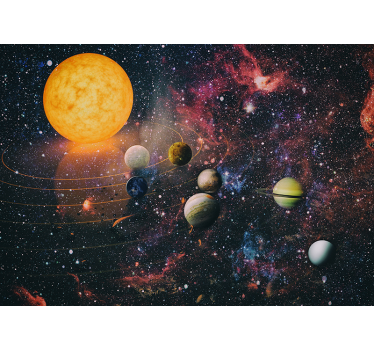Cartel del sistema solar - TenVinilo