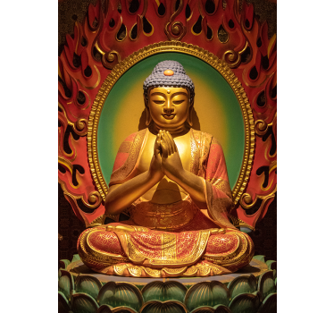 Cartel religioso de buda - TenVinilo