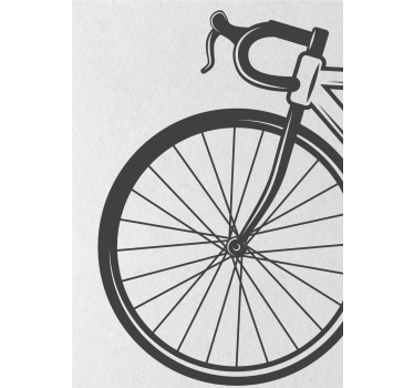 Poster ciclismo bicicleta minimalista - TenVinilo