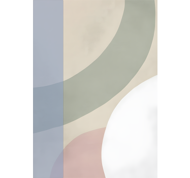 Poster abstracto paleta de color - TenVinilo