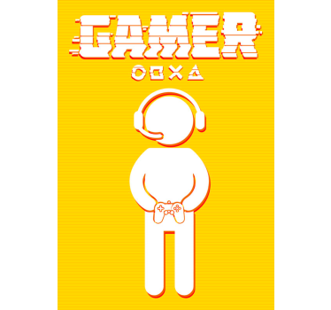 Poster videojuego icono del jugador - TenVinilo