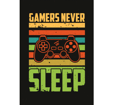 Poster videojuego diseño retro - TenVinilo