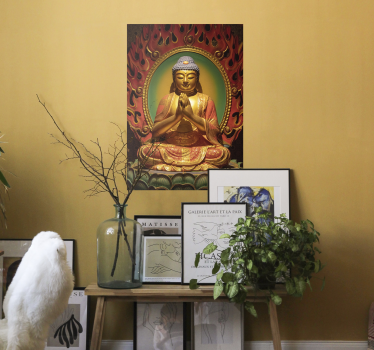 Cartel religioso de buda - TenVinilo