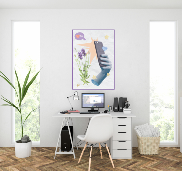 Impresión de cartel de vida digital - TenVinilo