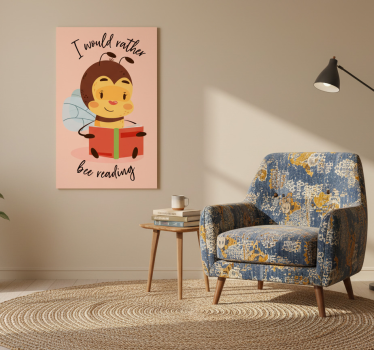 Poster con frases prefiero estar leyendo - TenVinilo