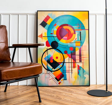 Poster arte expresionismo abstracto - TenVinilo