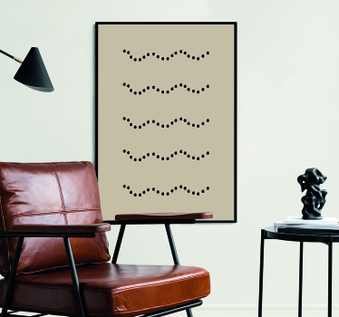 Poster nórdico piedras en el suelo - TenVinilo