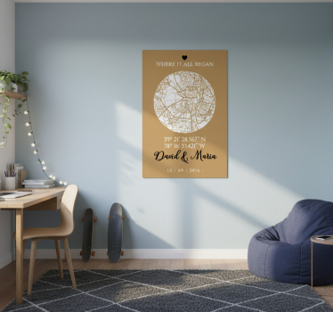 Poster salón donde todo comenzó - TenVinilo