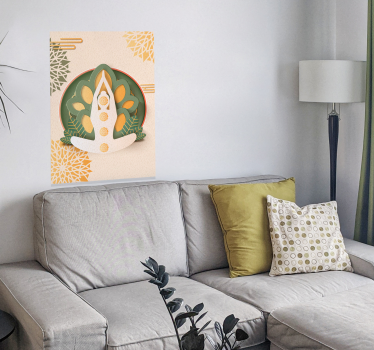 Poster zen namaste yoga - TenVinilo