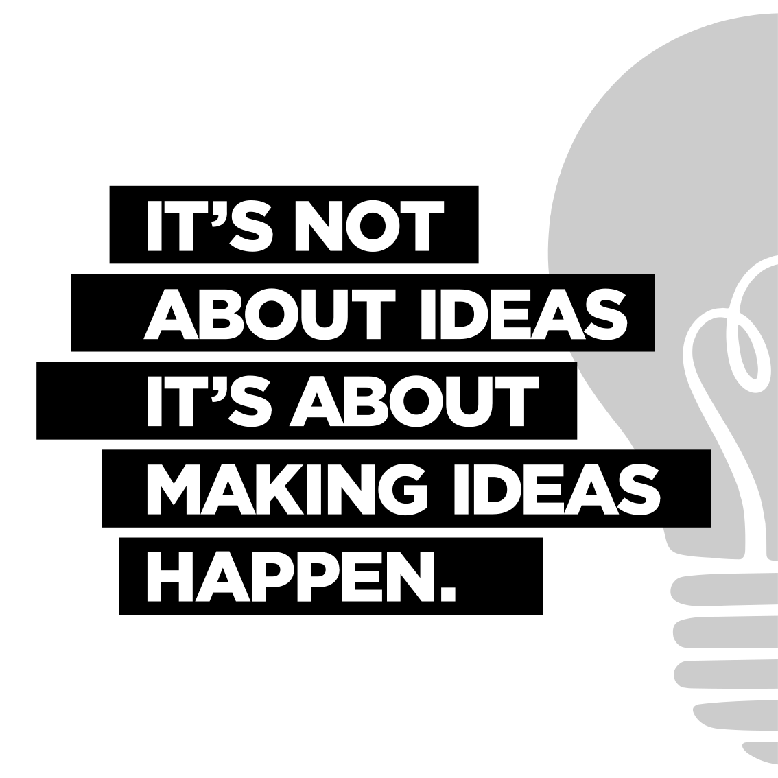 Poster oficina ideas creativas para inspirar - TenVinilo