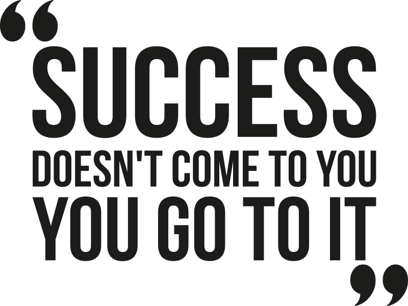 Poster oficina éxito gran diseño - TenVinilo