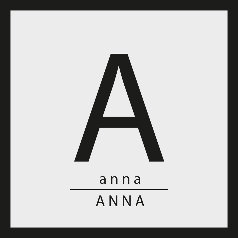 Poster habitación juvenil exhibición de iniciales personalizadas - TenVinilo