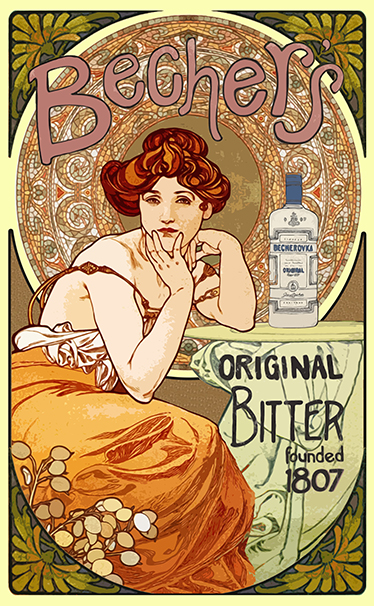 Poster vintage vinilo decorativo póster vintage - TenVinilo
