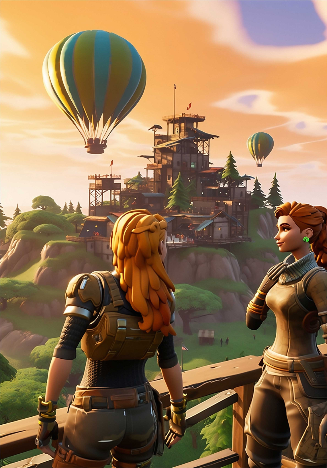 Poster habitación juvenil soldados ChicasLas soldados chicas son  - TenVinilo