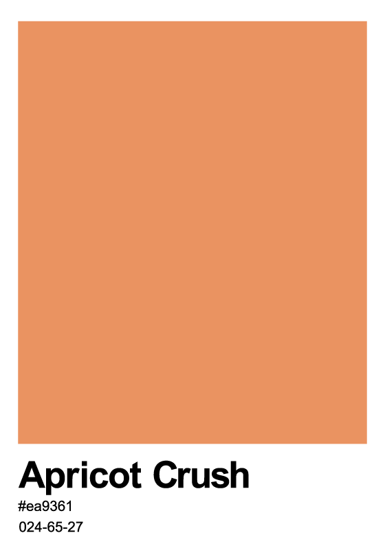 Poster aplastamiento de albaricoque - TenVinilo