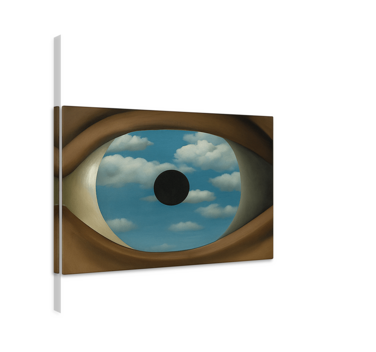 Cuadro artístico el espejo falso - TenVinilo