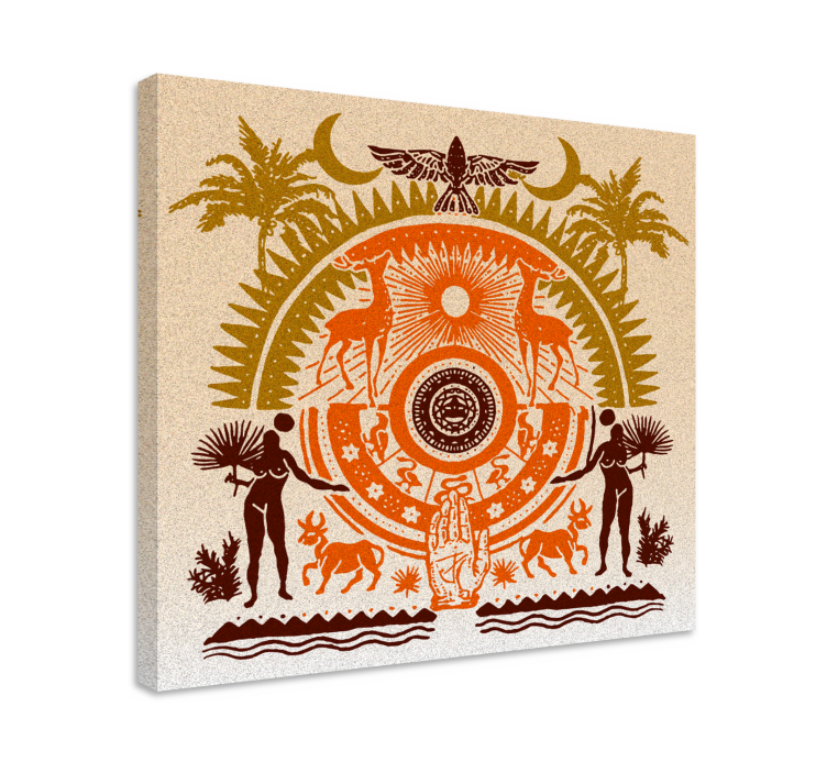 Cuadro buda escena natural espiritual - TenVinilo