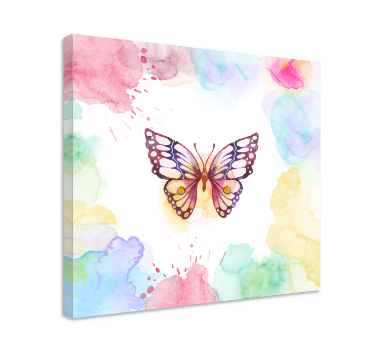 Cuadro mariposas Multicolor artístico - TenVinilo