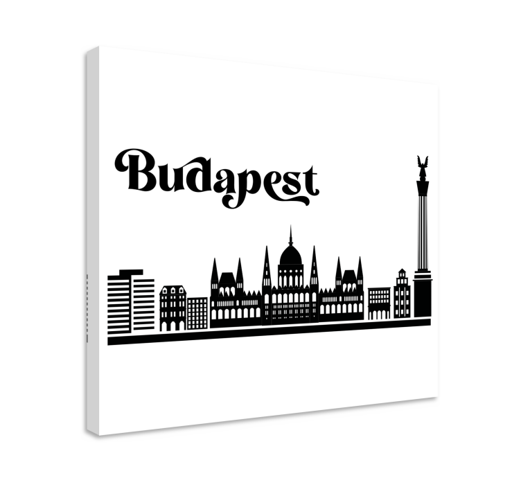 Cuadro ciudades budapest horizonte - TenVinilo