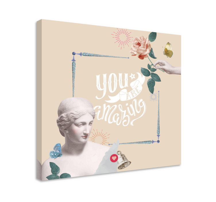 Cuadro frase eres asombroso - TenVinilo