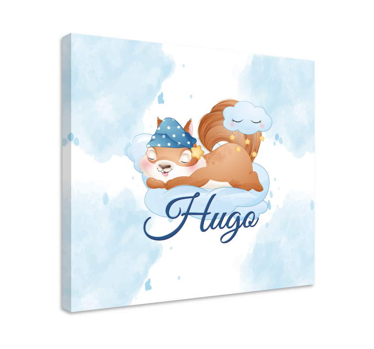 Cortina roller animales soñando lindo - TenVinilo