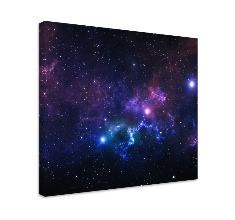 Cuadro paisajes Universo con miles de estrellas - TenVinilo