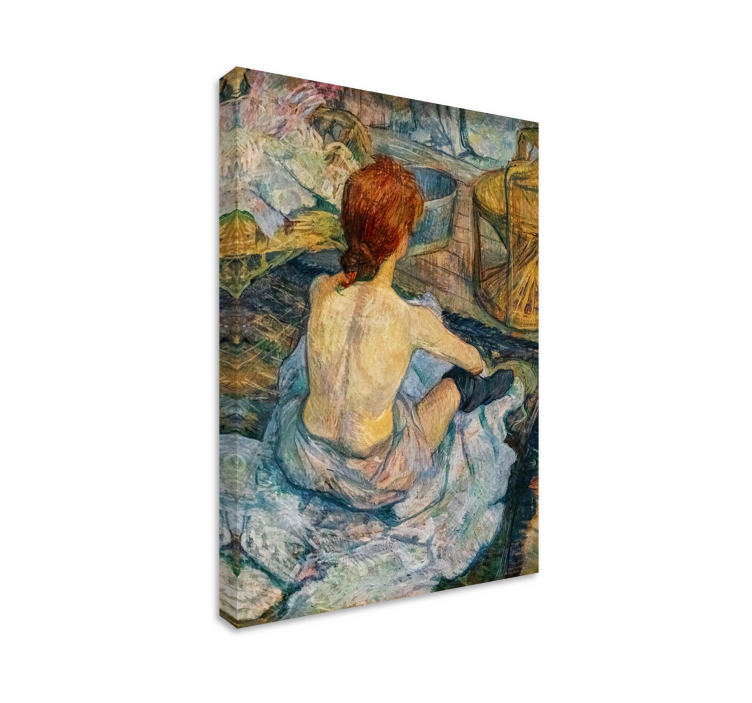 Cuadro artístico "La Toilette" de Toulouse-Lautrec"La Toilette" d - TenVinilo