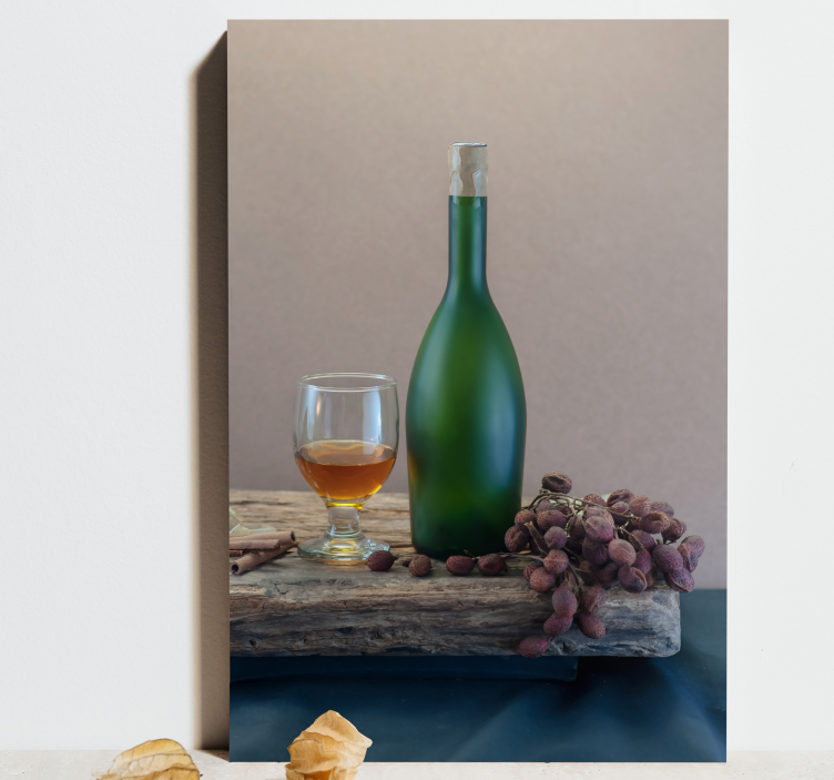 Cuadro bodegones Bodegones vasos y copas - TenVinilo