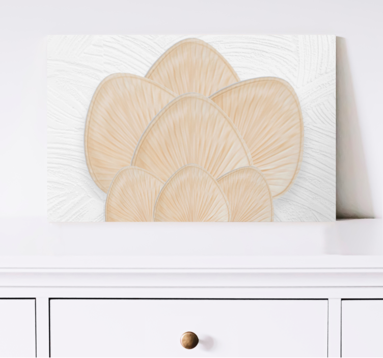 Cuadro de flores composición floral elegante - TenVinilo