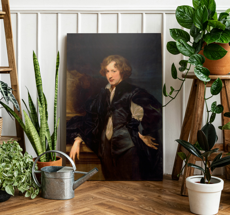 Cuadro artístico retrato de sí mismo de Van DyckAutorretrato de V - TenVinilo