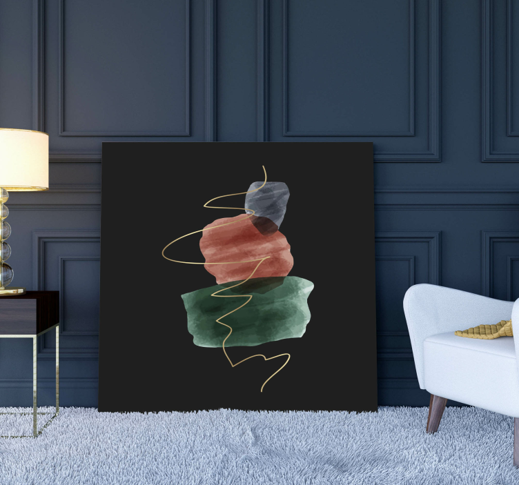 Cuadro para despacho abogados abstracto - TenVinilo