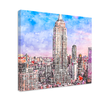Cuadro de ciudades Ciudades nueva york - TenVinilo