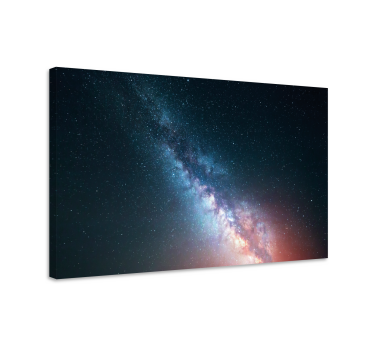 Cuadro decorativo moderno Estrella cielo azul noche - TenVinilo
