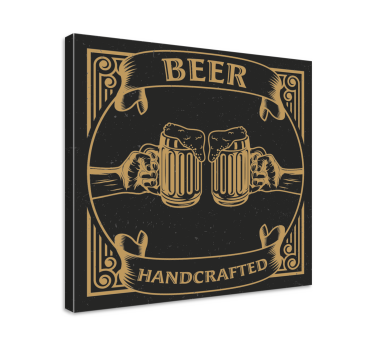 Cuadro estilo rústico Bares rusticos cerveza - TenVinilo