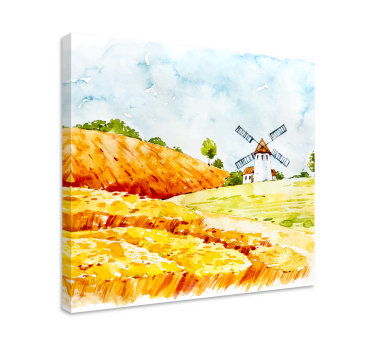Cuadro salón Molinos de viento - TenVinilo