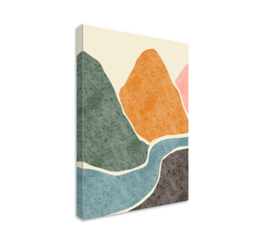 Cuadro para salón paisaje artístico - TenVinilo