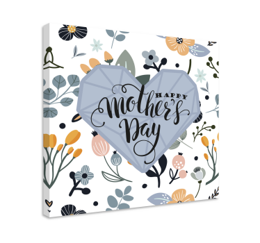 Cuadro frase feliz día de la madre - TenVinilo