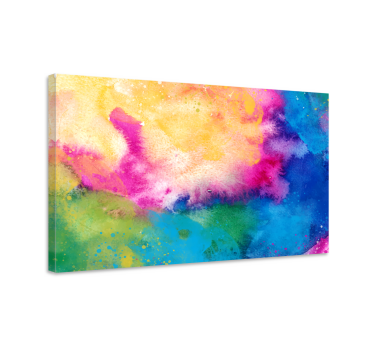 Cuadro decorativo moderno Explosión artística - TenVinilo