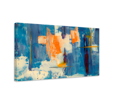 Cuadro en arte Salpicadura de pintura nórdica - TenVinilo