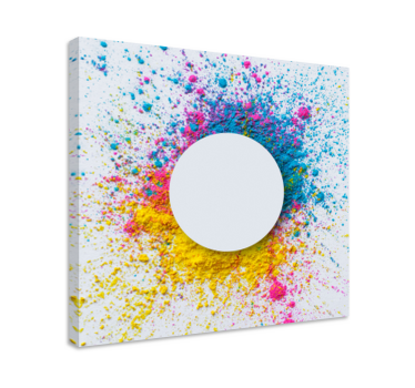 Cuadro artístico Chapoteo del círculo - TenVinilo