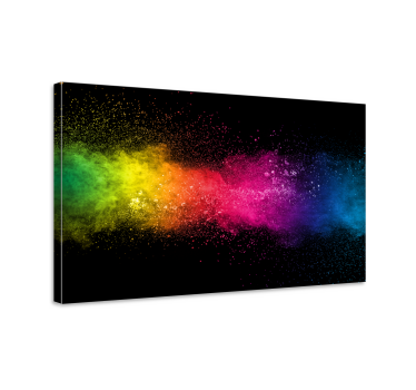 Cuadro ornamental Salpicadura multicolor - TenVinilo
