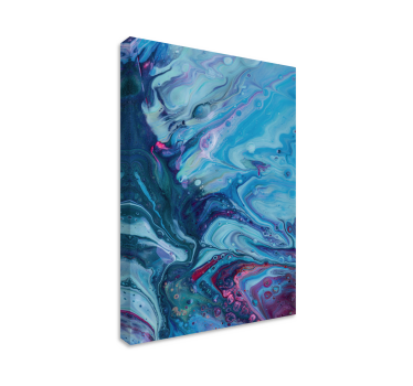 Cuadro decorativo moderno Degradado azul acrílico - TenVinilo