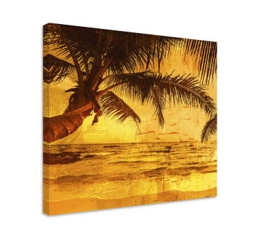 Cuadro para comedor Naturaleza palm beach - TenVinilo
