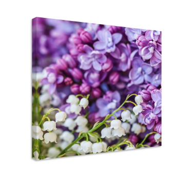 Cuadro en 3d Flores de margarita de cuatro estaciones - TenVinilo