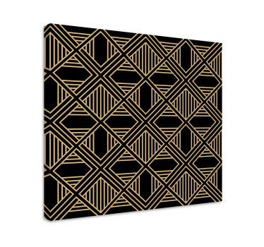 Cuadro salón Art deco gran patrón de estilo gatsby - TenVinilo
