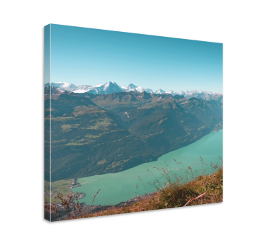 Cuadro de paisaje Fotografía estética de paisaje de montaña - TenVinilo